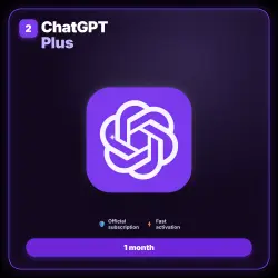 ChatGPT Plus | ON YOUR Account | 1 MO | 5–60 min