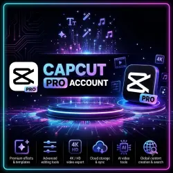 Аккаунт CapCut Pro | 1 неделя - 1 месяц | Полная