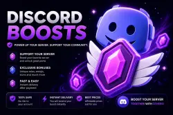DISCORD SERVER BOOST | 1-3 MONTHS