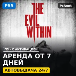 The Evil Within (PS5) Rent from 7 days · P3 with activation · Instant delivery