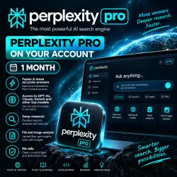 Perplexity Pro | ON YOUR Account | 1 MO