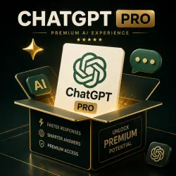 ChatGPT Pro | x5 / x20 | 1 месяц | На ваш аккаунт