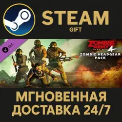 Zombie Army 4: Zombie Headgear Pack Steam PC Gift AUTO DELIVERY DLC