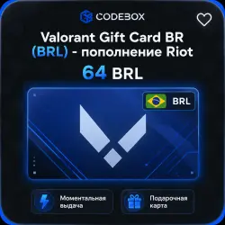 Valorant Gift Card BR (BRL) - digital code