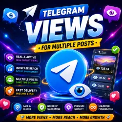 Telegram Views - [For multiple posts]