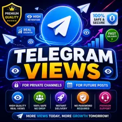 Telegram Views - [For private channels] [For future posts]