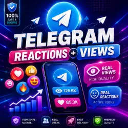 Telegram Reactions + Views