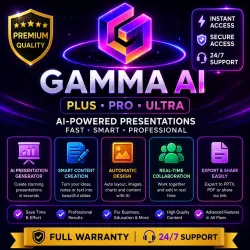 GAMMA AI Premium | Plus • Pro • Ultra | Secure Access • Full Warranty | Premium Features • Qualit