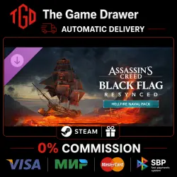Assassin's Creed-Black Flag Resynced-Hellfire Naval Pack | Steam Russia+KZ+UA+CIS+AR+TR+CN