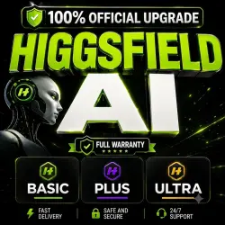 Higgsfield AI (Basic / Plus / Ultra) | 10 Official Subscription | FULL WARRANTY