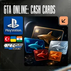 GTA Online: Cash Cards • PS4/PS5 • INDIA