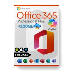 Microsoft Office 365 Pro 5PC 1Year 100GB