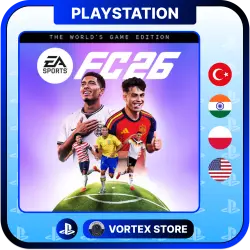 FC26 (FIFA26) | REGION SELECTION (TR-IN-PL-US) | PlayStation (PS5/PS4) (copy)