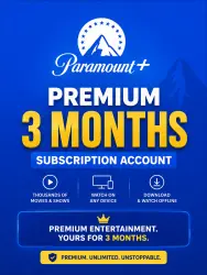 Paramount+ Premium Account | 3 Months Subscription