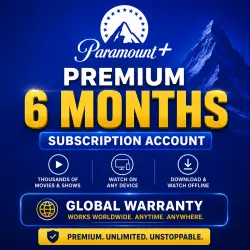 Paramount+ Premium Account | 6 Months Subscription