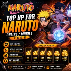 Chinese Naruto Online / Mobile Top Up | 火影忍者