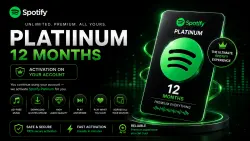 SPOTIFY PLATINUM 12 MONTHS Any Account No spec.Software All Countries AI DJ Lossless