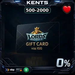 Lords Mobile Gift Card • IGG code
