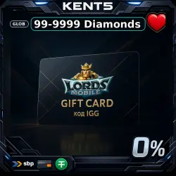 Lords Mobile Gift Card • Global (GLOBAL)