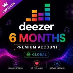 Deezer (6 Months) Premium Account (GLOBAL)