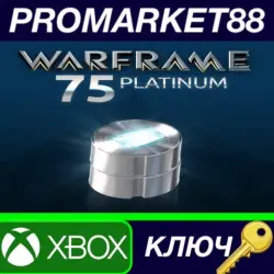 Warframe - 75 Platinum Currency XBOX One / Xbox Series X|S Key