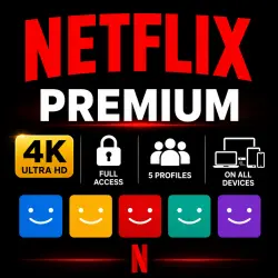 Netflix Premium | 4K 1 Month | Instant Delivery | Full access