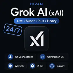 24/7 NO LOGIN | Grok AI (xAI) | Lite • Super • Plus • Heavy | 1-3 months