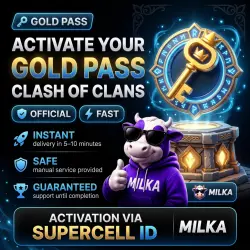 🔑 ЗОЛОТОЙ ПРОПУСК 👑 CLASH OF CLANS 👑 | MILKA