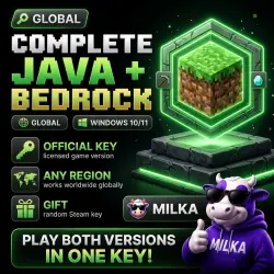 🚀 Minecraft: Java + Bedrock для ПК Ключ ВСЕ СТРАНЫ + ПОДАРОК | MILKA