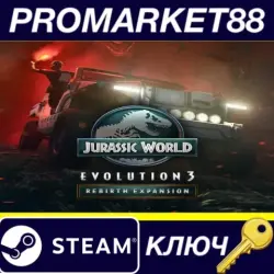 Jurassic World Evolution 3 - Rebirth Expansion DLC PC Steam Key
