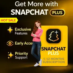 Snapchat Plus | Официальная подписка на 1–12 месяцев