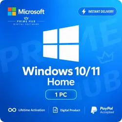 Windows 10 / 11 Home Official License Key • OEM • Lifetime Activation
