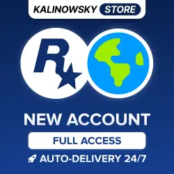 NEW ROCKSTAR GAMES ACCOUNT — FULL ACCESS · WORLDWIDE