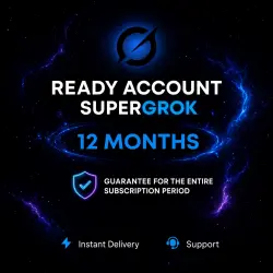 Personal Super Grok account 1 year Email included
