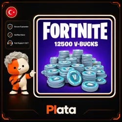 FORTNITE 12500 V-BUCKS | ANY PLATFORM | 5-15 MIN
