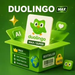 Duolingo Max / Super | 1 Month | Your Accoun