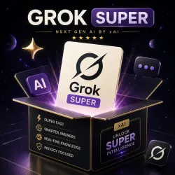 Подписка Super Grok AI (xAI) | 1 неделя / 1 / 3 / 6 / 12 месяцев | Готовый аккаунт