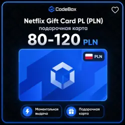 Netflix Gift Card PL (PLN) | multiple denominations | AUTO 24/7
