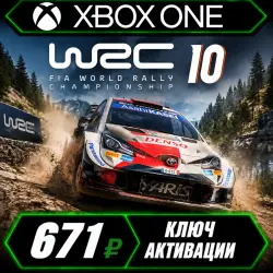 WRC 10 FIA World Rally Championship Xbox One (Key Activation)