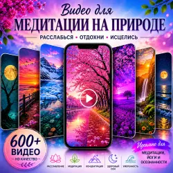 600+ Reels для Медитации | Расслабляющие Видео для TikTok и Shorts