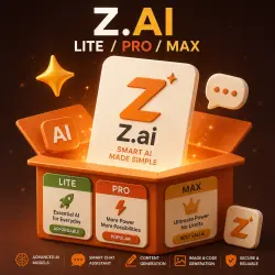 Подписка Z.ai | Lite / Pro / Max | 1 месяц | На ваш аккаунт