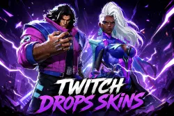 TWITCH DROPS 2 СКИНА ШТОРМ И РАССОМАХА + ХРОНО ТОКЕНЫ