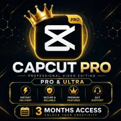 Capcut Pro 3 месяца | Готовый к использованию аккаунт | Мгновенная доставка