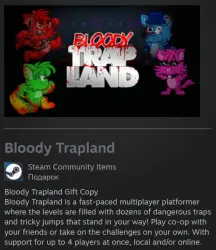 Россия + Мир | Bloody Trapland: Standard Edition | Гифт | Steam