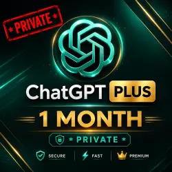 ChatGPT PLUS 5.6 - PRIVATE ACCOUNT 1 Month