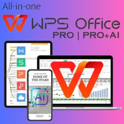 WPS Office Pro+ | 1–12 месяцев | Windows и Mac | На ваш аккаунт