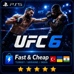 UFC 6 | PlayStation 5 | Türkiye / Ukraine / India | Standard/Ultimate