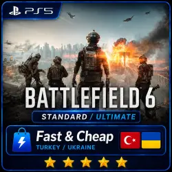 Battlefield 6 | PS5 | Türkiye / Ukraine | Standard / Phantom Edition