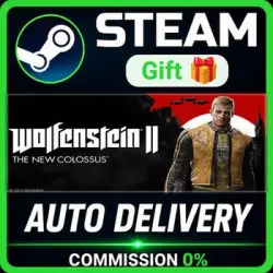 Wolfenstein II: The New Colossus Steam PC Gift AUTO DELIVERY