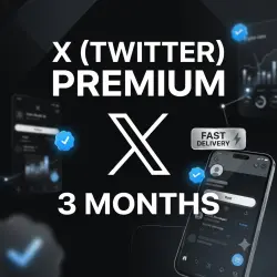 X (Twitter) Premium | 3 Months Subscription |